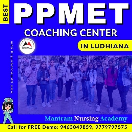 Best PPMET Coaching Center in Ludhiana