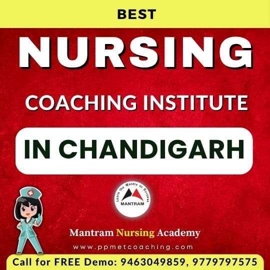 Best Nursing Coaching Institute in Chandigarh