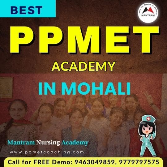 Best PPMET Academy in Mohali