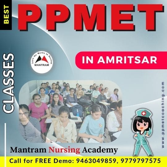 Best PPMET Classes in Amritsar
