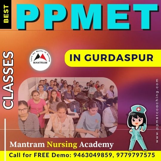 Best PPMET Classes in Gurdaspur