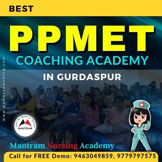 Best PPMET Coaching Academy in Gurdaspur