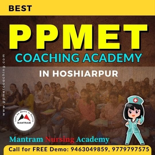 Best PPMET Coaching Academy in Hoshiarpur