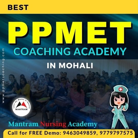 Best PPMET Coaching Academy in Mohali