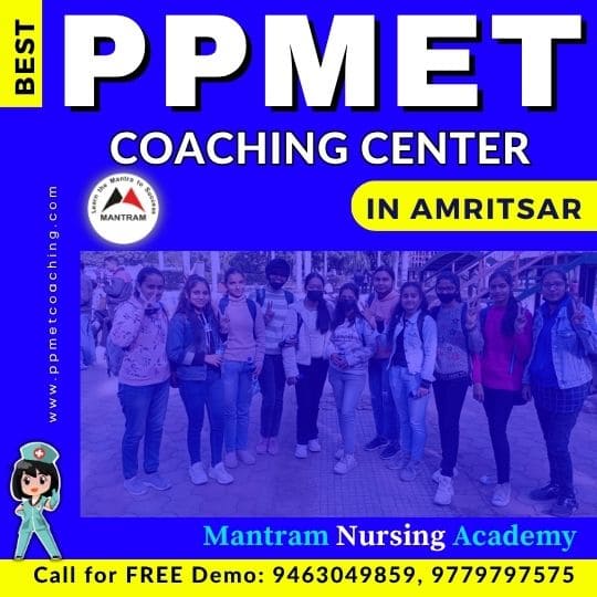 Best PPMET Coaching Center in Amritsar
