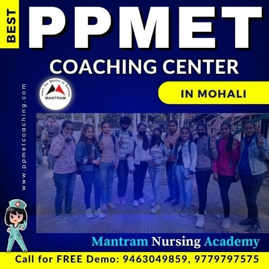 Best PPMET Coaching Center in Mohali