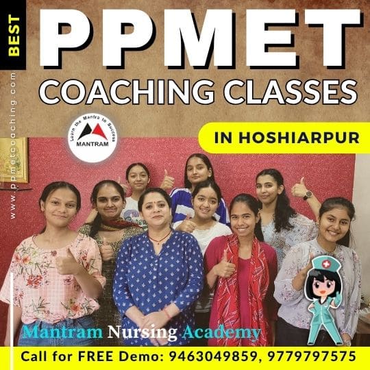 Best PPMET Coaching Classes in Hoshiarpur
