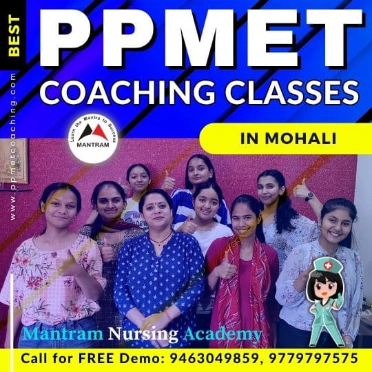 Best PPMET Coaching Classes in Mohali