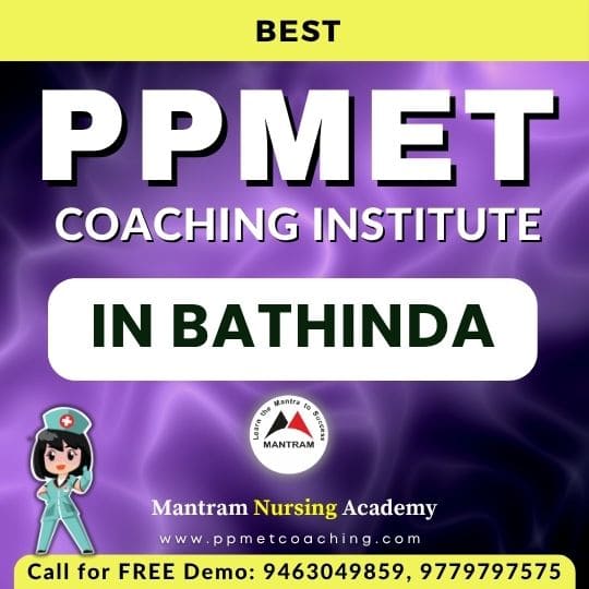 Best PPMET Coaching Institute in Bathinda
