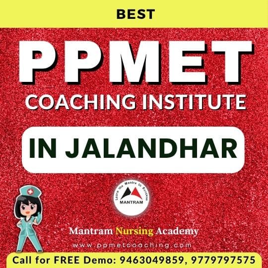 Best PPMET Coaching Institute in Jalandhar