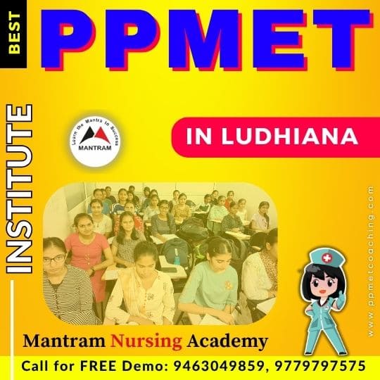 Best PPMET Institute in Ludhiana