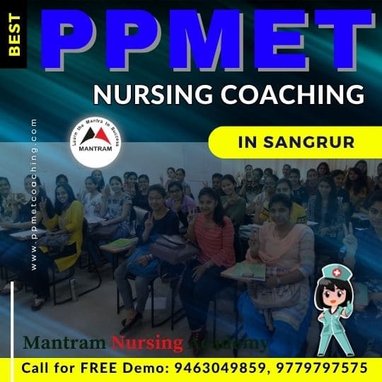 Best PPMET Nursing Coaching in Sangrur