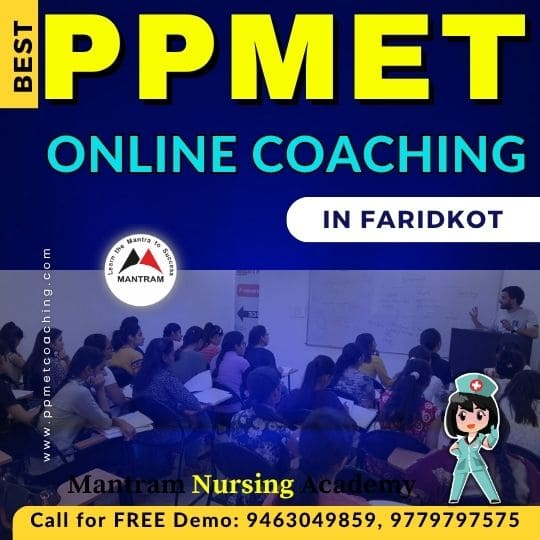 Best PPMET Online Coaching in Faridkot
