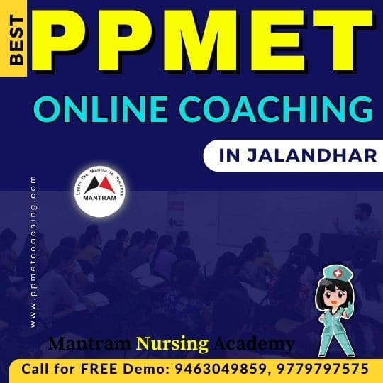 Best PPMET Online Coaching in Jalandhar