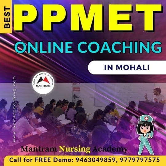 Best PPMET Online Coaching in Mohali